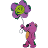 Pink Blütenfreund Panda