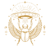 Cosmic Scarab UFO
