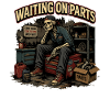 Mechanic Humor Skeleton Garage Gift