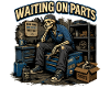 Mechanic Humor Skeleton Garage Gift