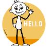 „Hello“ Strichel 