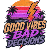 Retro Vibes: Happy But Bad Decisions