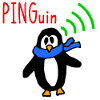 Pinguin lustiger IT Witz Netzwerk-Humor