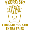 French Fries Fitness Memes