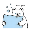 Bear Sad Love "Miss You"