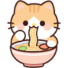 Kawaii Cat Ramen Noodle Soup Gift