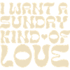 Sunny Psychedelic Love Typo