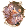 Fox with Butterfly