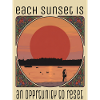 Sonnenuntergangs-Reset-Moment