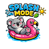 Splash Mode Koala Flamingo Badetier