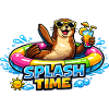 SPLASHZEIT Otter im Schwimmring