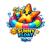 Sun star in water fun