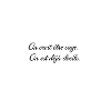 Sagesse illusoire en écriture cursive