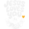 Jesus Loves You Finger Guns