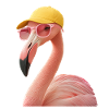 Cooles Flamingo Design