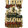 Low & Slow BBQ Smoker Grillmeister Pitmaster