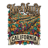 Napa Valley Vineyard Fall Splendor