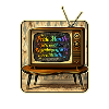 Retro-TV Pride Regenbogenedition