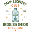 Hydration Officer – Camp Recovery Club Crew