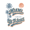 Miami YaTuSabes Retro Palm Trees