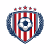 Star Stripe Football Shield
