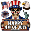 SkullCostume Special Edition: 4th of July