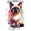 Siamese Cat Girl Siamese Cat