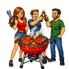Barbecue entre amis