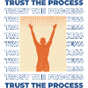 Trust the Process Silhouette Victory