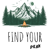 Moonlit Mountain Campfire