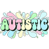 Autistic Bright Rainbow