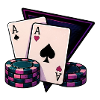 Impression de poker néon Ace