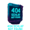 404 Sleep Not Found Neon