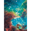 Kosmischer Nebel Farbexplosion