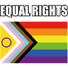 Equal Rights Inclusive Pride Flag