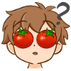 Tomato Eyes Cartoon Design