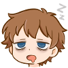 Schlummernder Chibi mit Zzz