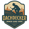 Dachdecker Logo - Ganz Oben