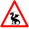 Beware Dragons  Ahead