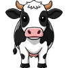 funny cow t-shirt gift farmer