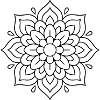 Mandala de Fleurs