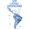 Latino American Map Pride