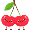 Cuddly Cherry Duo Cartoon