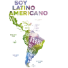 Soy Latino Americano Map