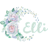Flower Circle Elli Monogram