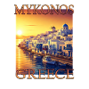 Greece Mykonos Holidays Sunset