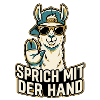 Lama Cooler Spruch