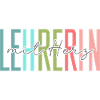 Lehrerin mit Herz Geschenk