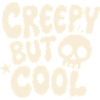 Design de crâne effrayant mais cool