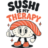 Sushi Is My Therapy Cute Nigiri
